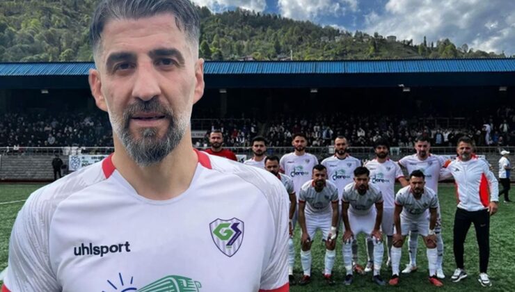 Oğlu Süper Lig devinde, kendi Amatör Ligde top koşturuyor